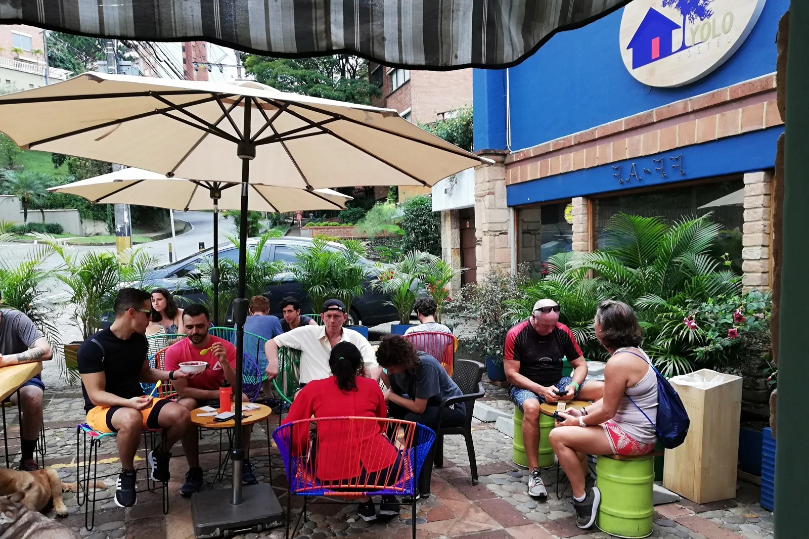La terraza de Yolo