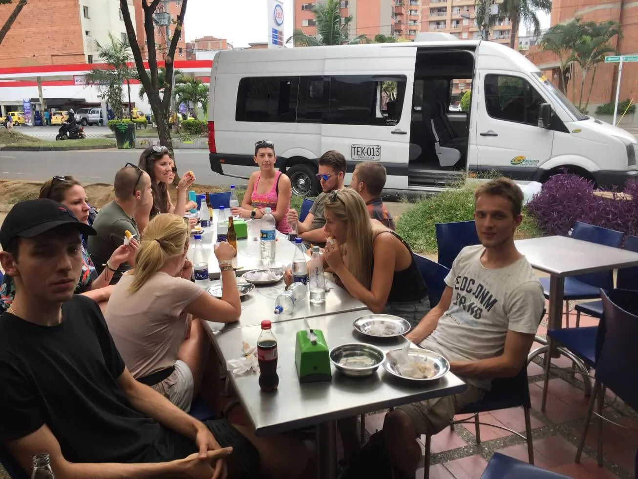 La pausa para comer