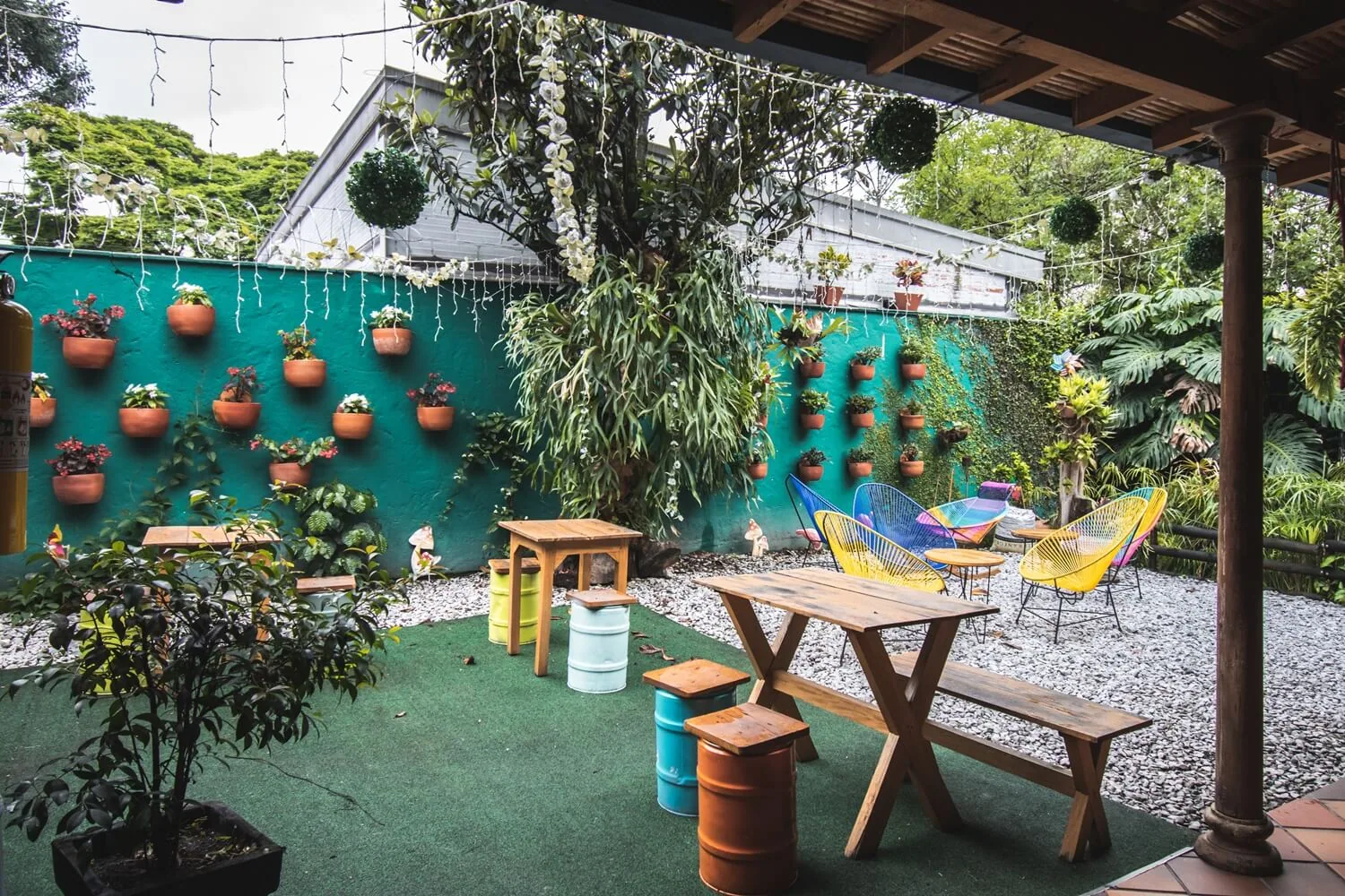 El jardín, sin prisa
